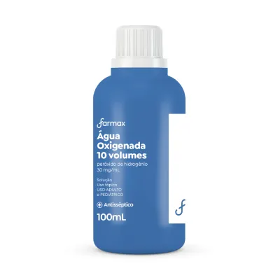 Água Oxigenada 10 Volumes Farmax 100ml