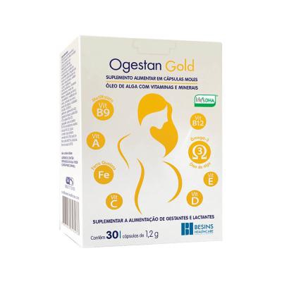 Suplemento Alimentar Ogestan Gold 30 Cápsulas