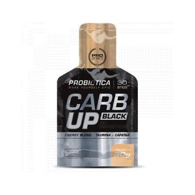 Gel Energético Probiótica Carb Up Gel Black Baunilha 30g