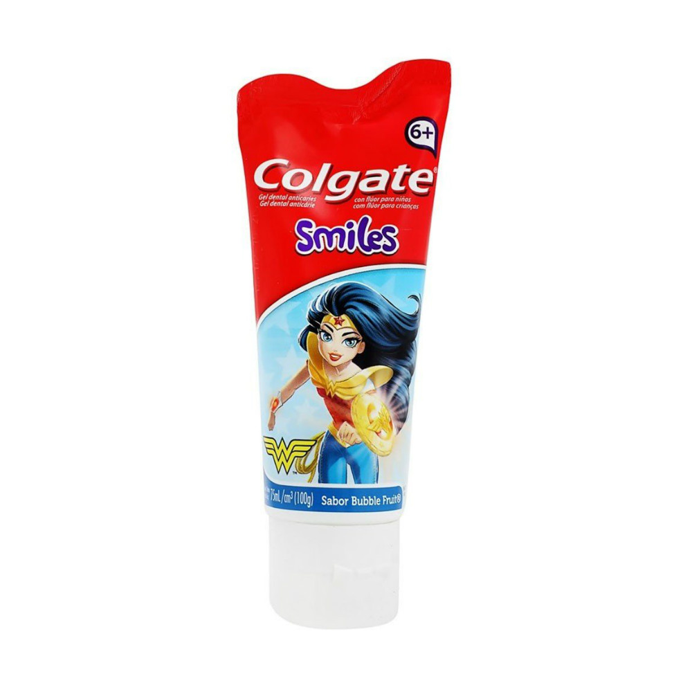 Gel Dental Infantil Colgate Smiles Liga Justiça 100g