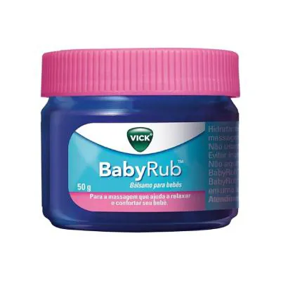 Pomada Vick BabyRub para Bebês 50g