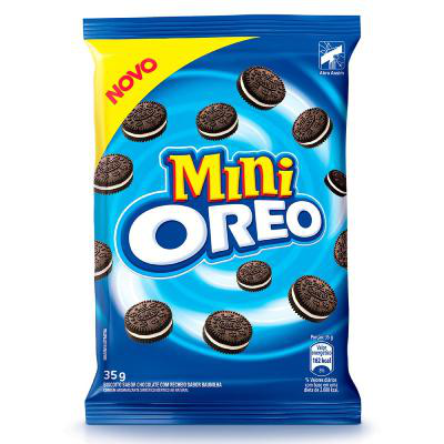 Mini Biscoito Oreo Recheado Baunilha 35g