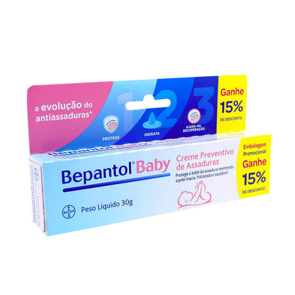 Creme Preventivo de Assaduras Bepantol Baby 30g