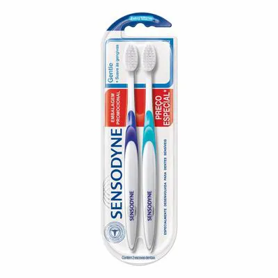 Kit Escova Dental Sensodyne Gentle 2 Unidades