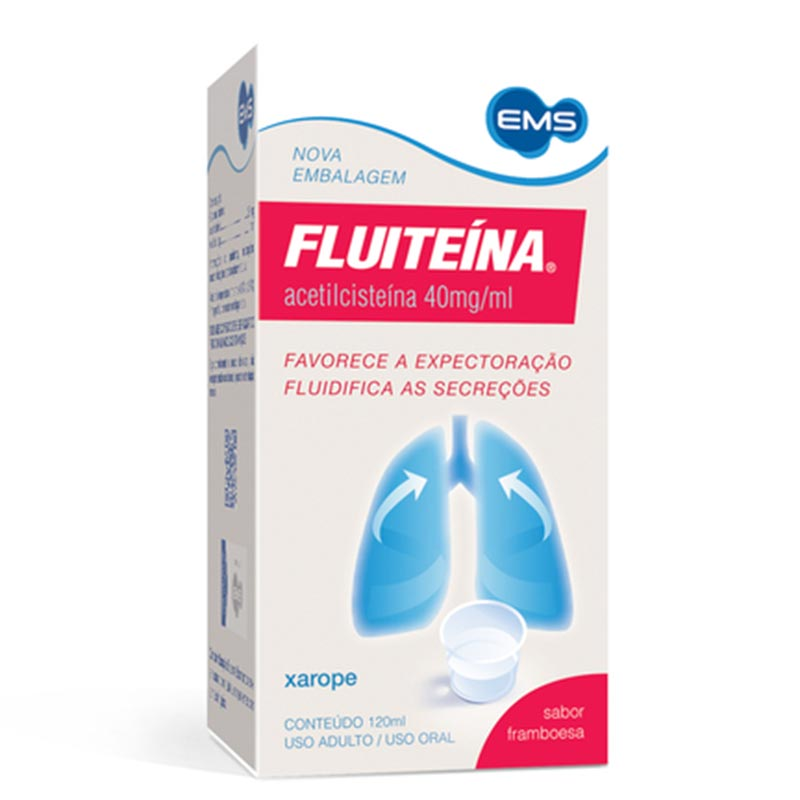 Fluiteína Xarope Adulto 120ml