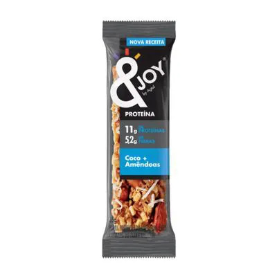 Barra de Proteína Protein Nuts &Joy Coco e Amêndoas 35g