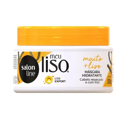 Máscara Hidratante Salon Line Meu Liso Muito + Liso 300g