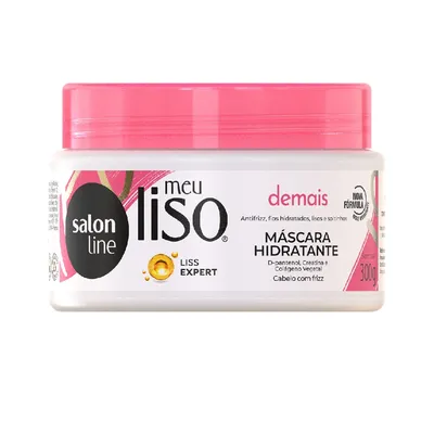 Máscara Hidratante Salon Line Meu Liso Demais 300g