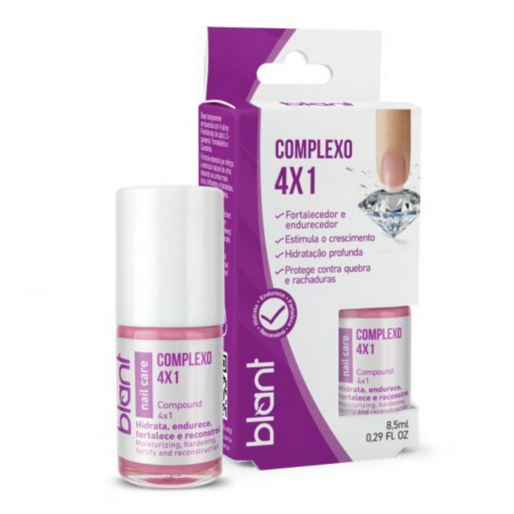 Esmalte Base Blant Nail Care Complexo 4x1 8,5ml