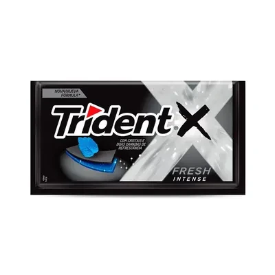 Chicletes Trident Xfresh Intense 8g