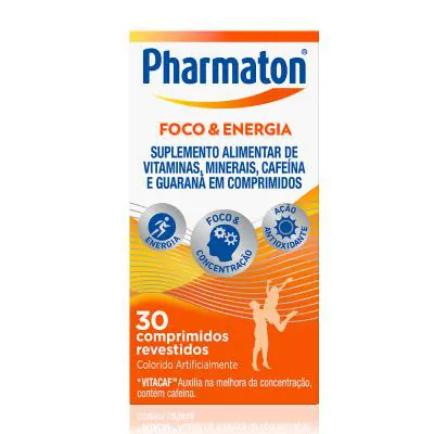 Suplemento Alimentar Pharmaton Energy 30 Comprimidos