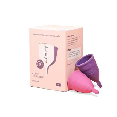 Coletor Menstrual Fleurity Tipo 2 com 2 Unidades