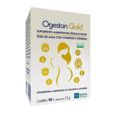 Suplemento Alimentar Ogestan Gold 90 Cápsulas