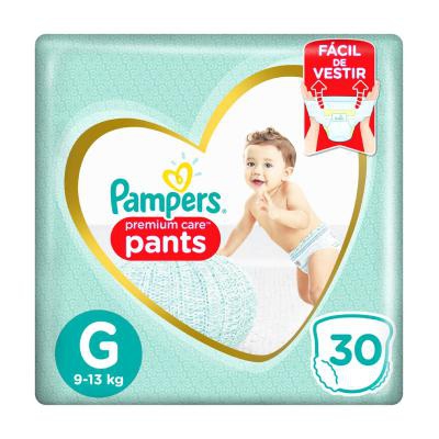 Fralda Pampers Premium Care Pants G 30 Unidades