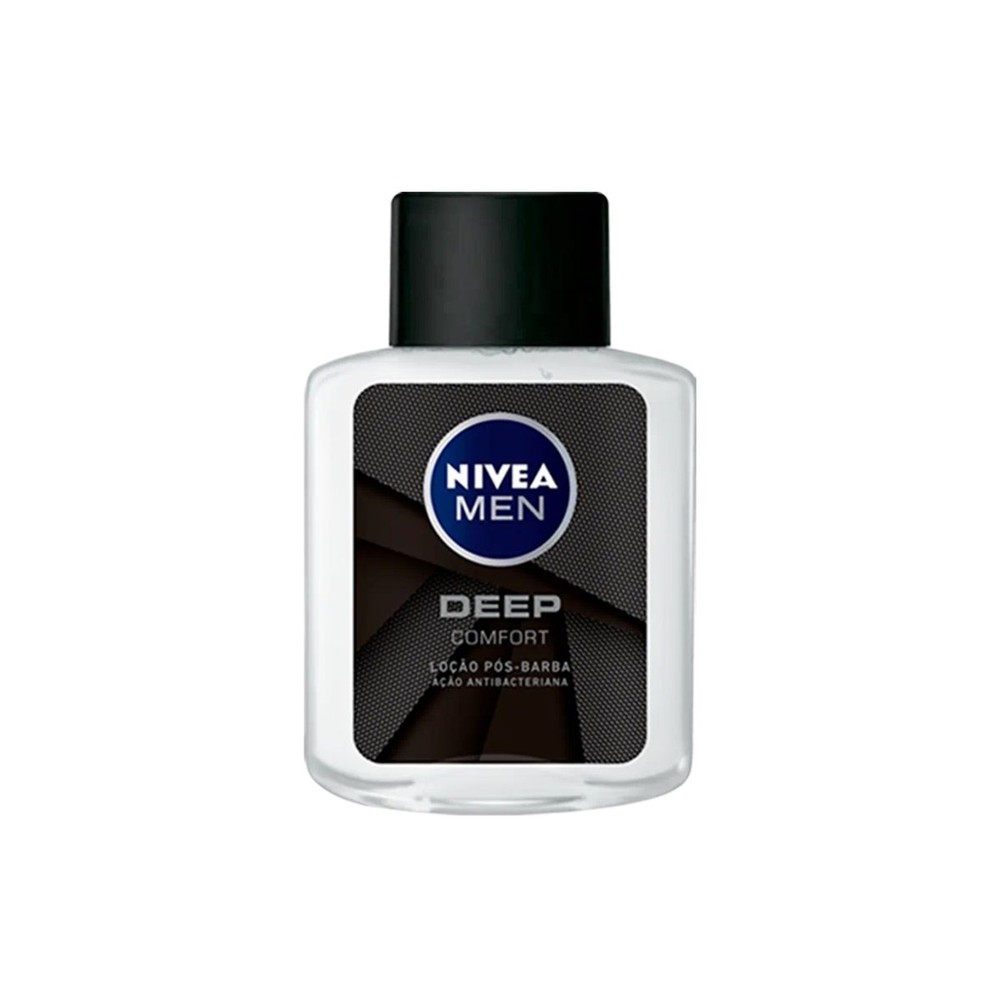 Loção Balsamo Pós Barba Nivea Men Deep Black 100ml