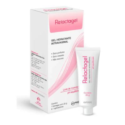 Gel Hidratante Intravaginal Relactagel 35g + 7 aplicadores