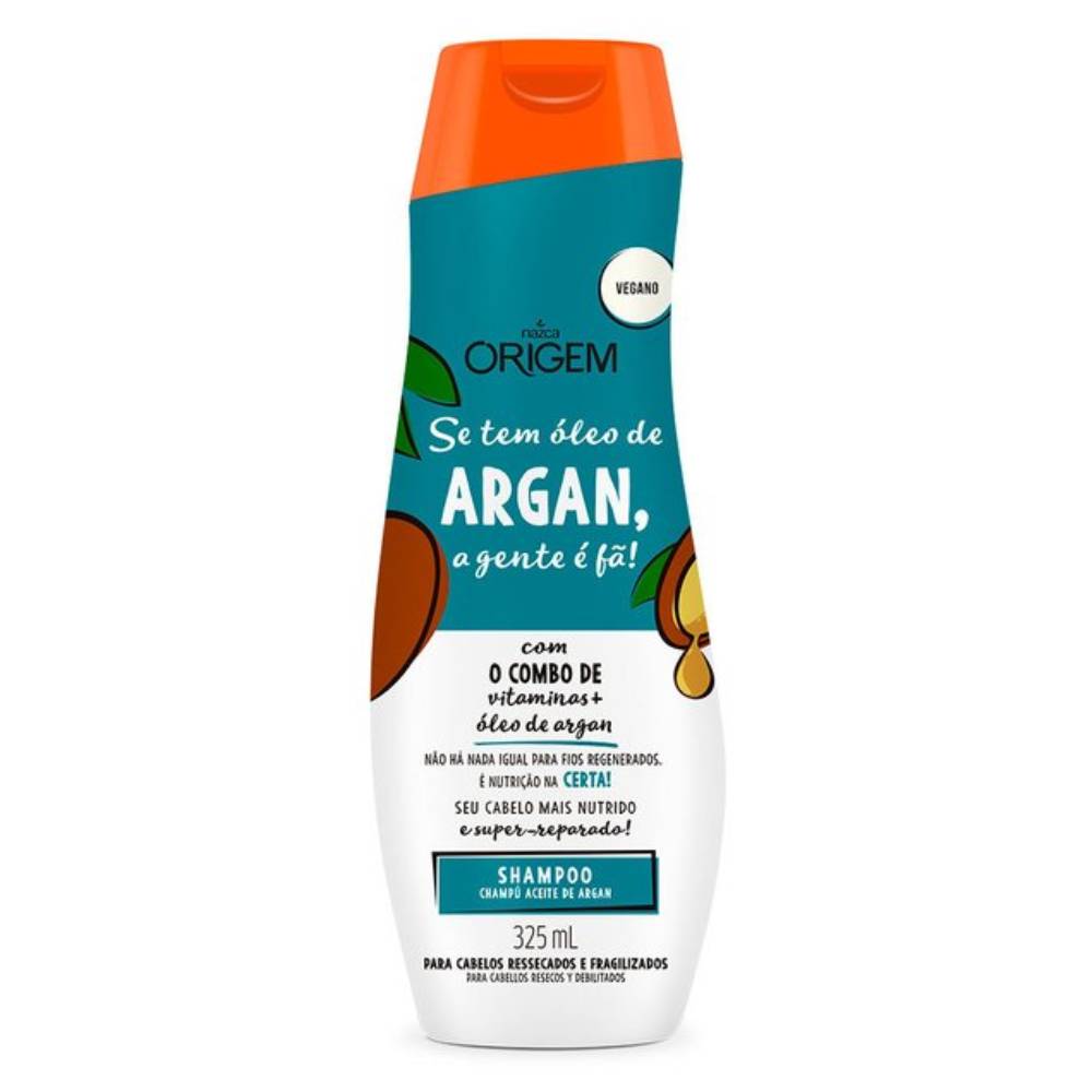 Shampoo Origem Se Tem Argan A Gente É Fã 325ml