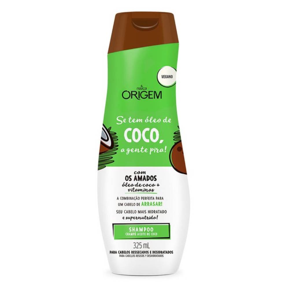 Shampoo Origem Se Tem Coco a Gente Pira 325ml