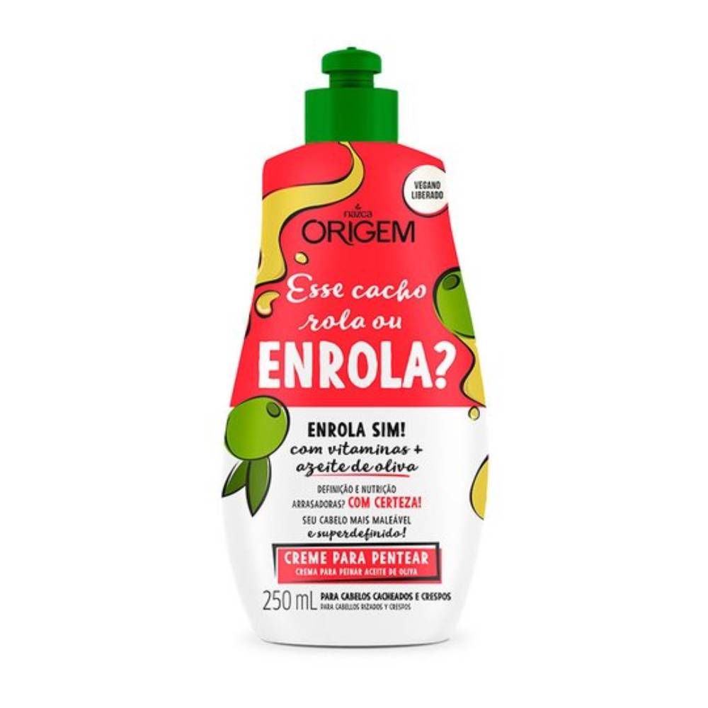 Creme Para Pentear Origem Esse Cacho Rola Ou Enrola 250Ml preço