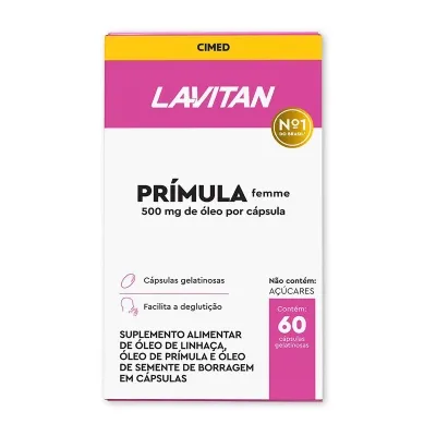 Lavitan Primula Femme com 60 Comprimidos