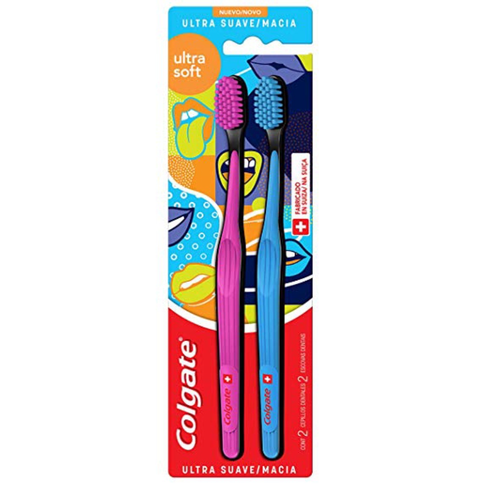 Kit Escova Dental Colgate Ultra Soft 2 Unidades