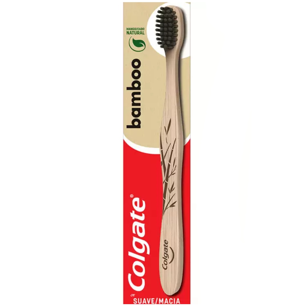 Escova Dental Colgate Bamboo Suave Macia