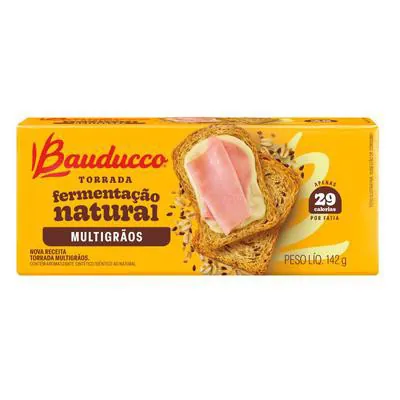 Torrada Multigrãos Bauducco 142g