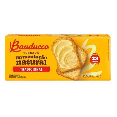 Torrada Tradicional Salgada Bauducco 142g