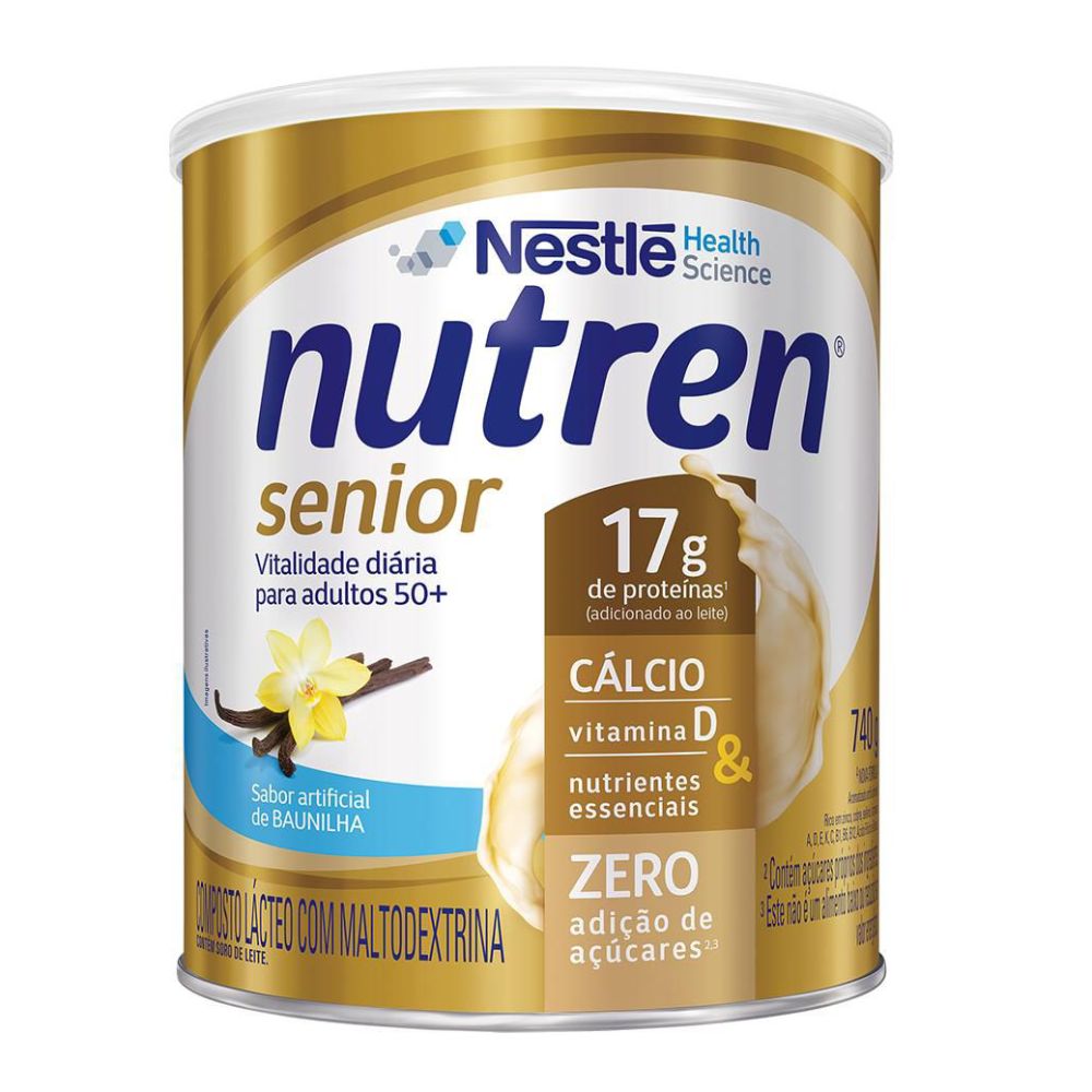 Suplemento Alimentar Nutren Sênior Baunilha 740g