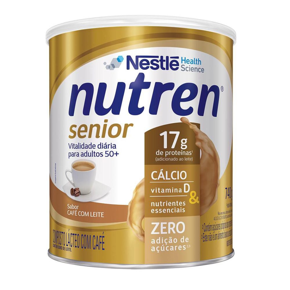 Suplemento Alimentar Nutren Sênior Café com Leite 740g