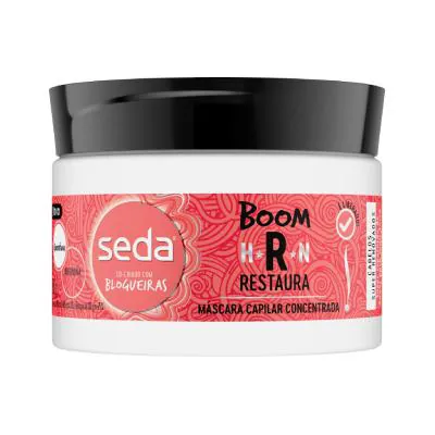 Máscara de Tratamento Seda Boom Restaura 300g