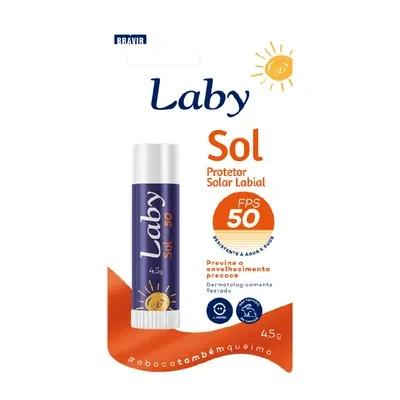 Protetor Solar Labial Hidratante Laby 4,5g