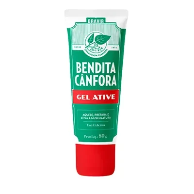 Gel Ative Bravir Bendita Cânfora 80g