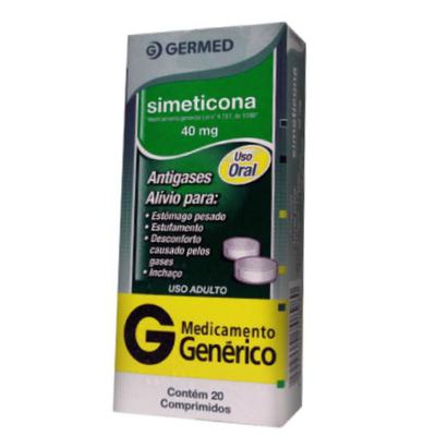Simeticona Germed 40Mg 20 Comprimidos