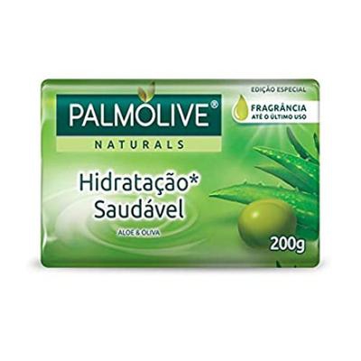 Sabonete Palmolive Hidratante Saudável  Aloe e Oliva 200g