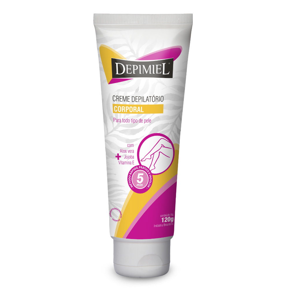 Creme Depilatório Depimiel Corporal 120 gramas