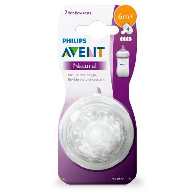 Bico de Mamadeira Avent Petala nº4  2 unidades
