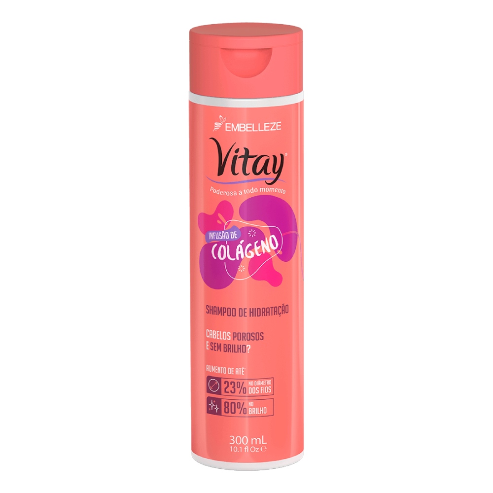 Shampoo Vitay Infusão de Colágeno 300ml