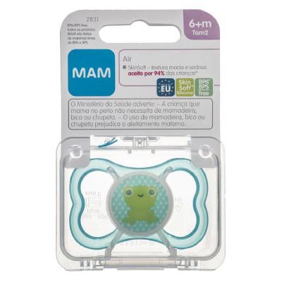 Chupeta MAM Air Bico de Silicone SkinSoft +6 Meses