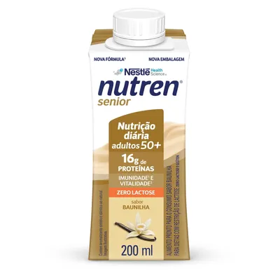 Complemento Alimentar Nutren Senior Baunilha 200Ml preço