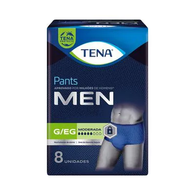 Roupa Íntima Tena Pants Men G/EG 8 Unidades