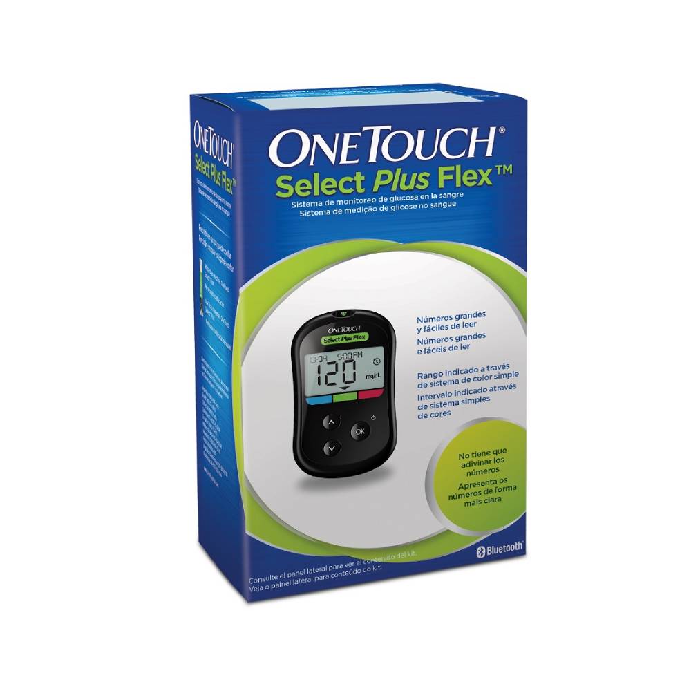 Medidor de Glicose OneTouch Select Plus Flex