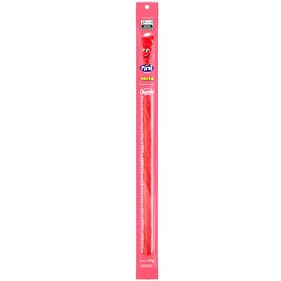 Bala Fini Tubes Gigante Morango 27g