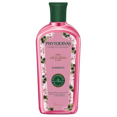 Shampoo Lisos Flor de Cerejeira e Açaí Phytoervas 250ml