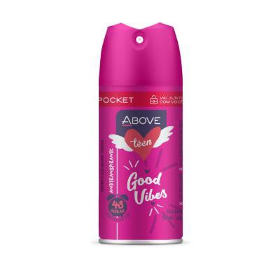 Desodorante Aerosol Pocket Above Teen Good Vibes 100ml