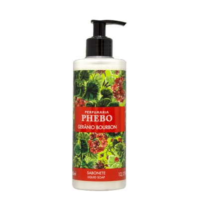 Sabonete Liquido Pump Phebo Geranio 360ml