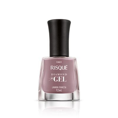 Esmalte Risqué Diamond Gel Lavanda Francesa 9,5ml