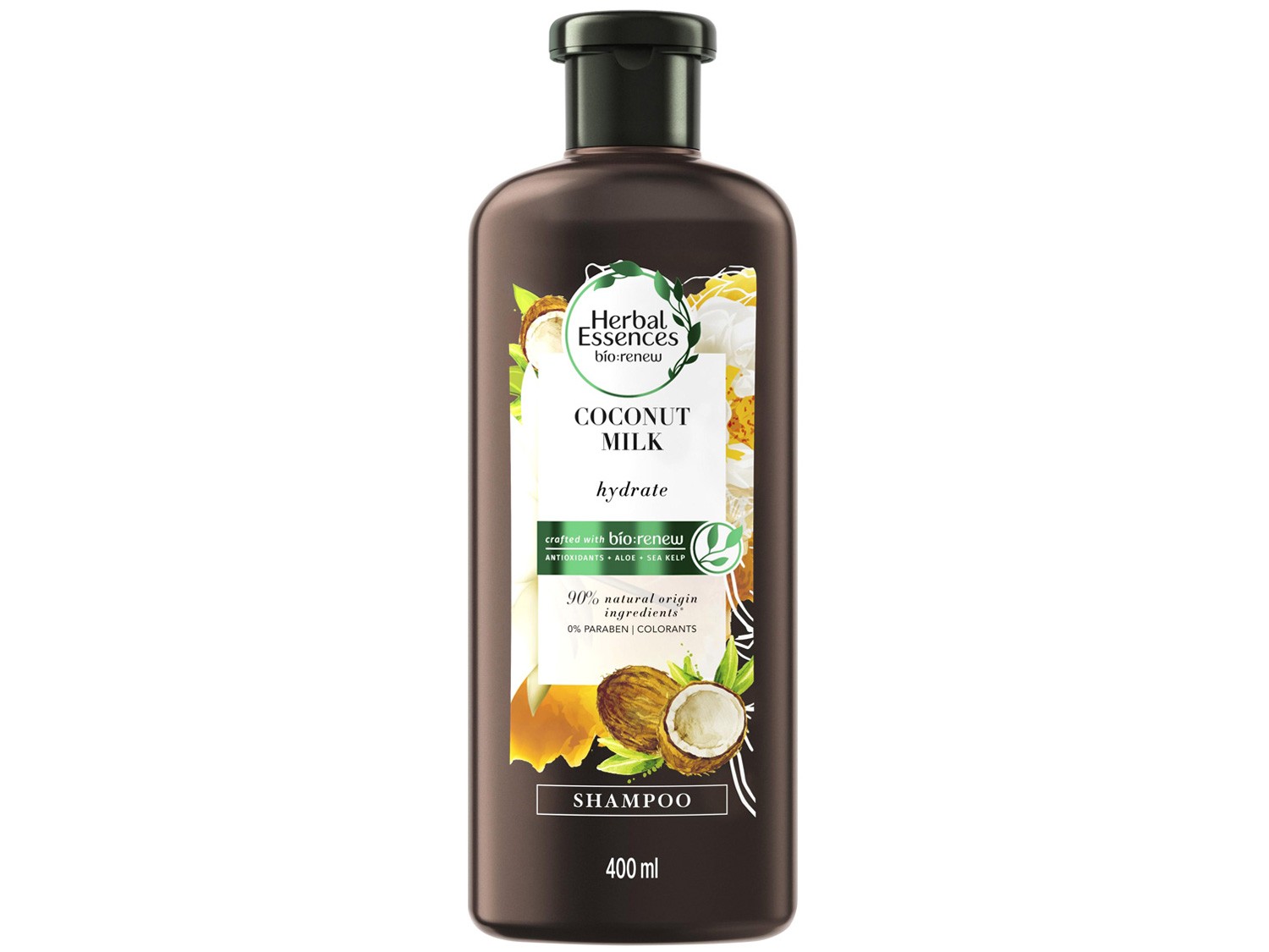 Shampoo Herbal Leite de Coco 400ml