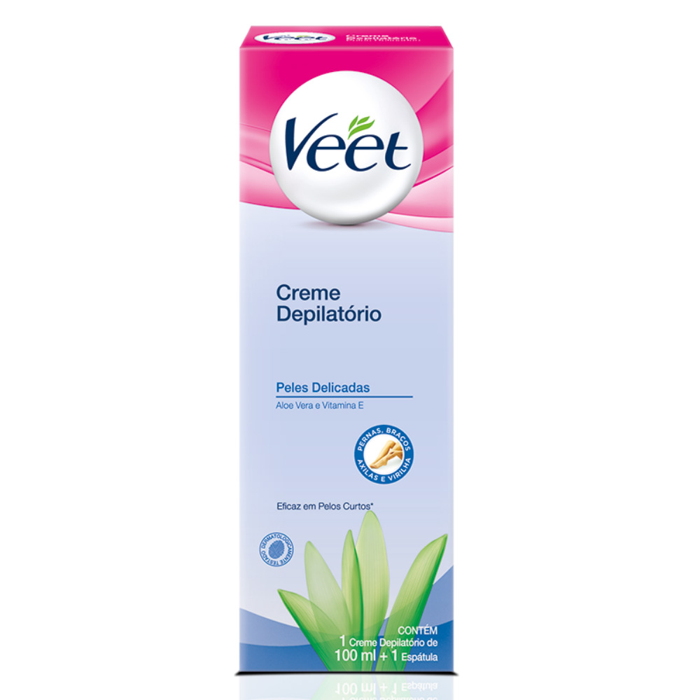 Creme Depilatório Veet Pele Delicada 100ml