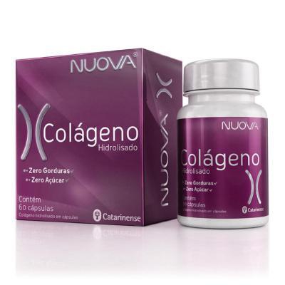 Colágeno Hidrolisado Nuova 60 Cápsulas